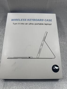 Hamile Blue Wireless Keyboard Case For iPad 10th Gen